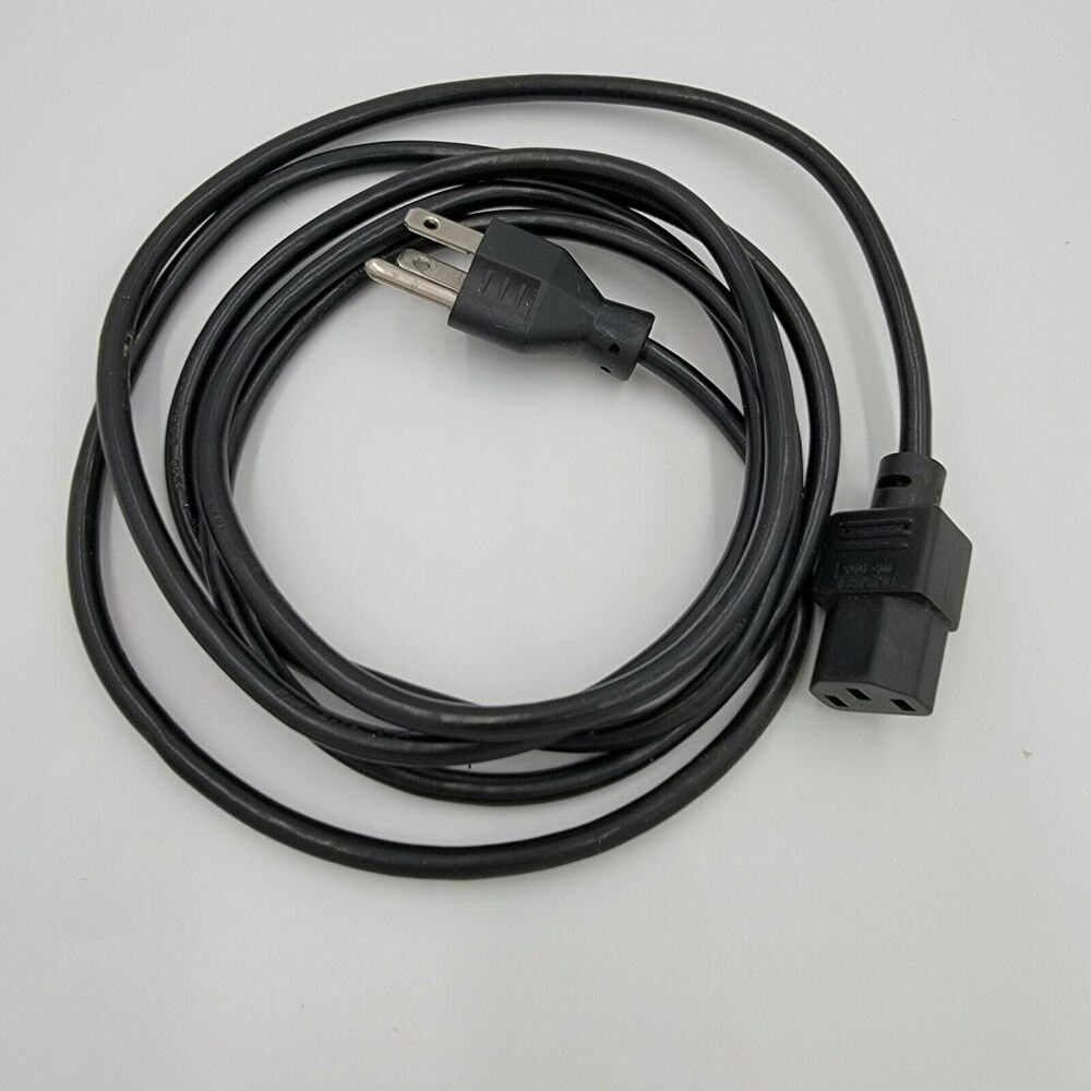 Black Power Cord For Conwin Dual Split Second Sizer, 5 1/2 ' Long